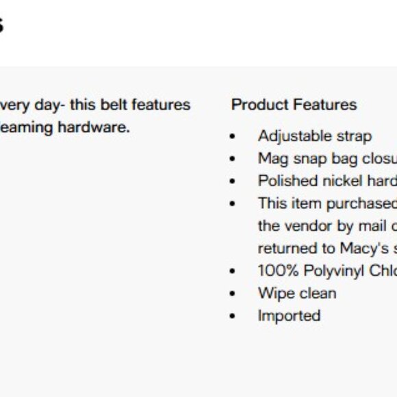 NEW Michael Kors Womans logo belt bag with strip Six Large/ XL and S/M Adj - Picture 4 of 5